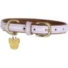 Digby & Fox Halsband Leer Lilac -Huisdierbenodigdheden shires 6618 lilac.a67e94