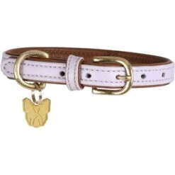 Digby & Fox Halsband Leer Lilac