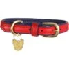 Digby & Fox Halsband Leer Scarlett