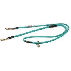 Digby & Fox Lijn Training Rondgenaaid Teal 180cm