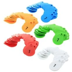 Nekplaatjes 1-25 Groen 25st