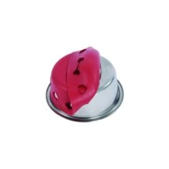 Weatherbeeta Dog Bowl Non-Slip Stainless Steel Silicone Bone Raspberry -Huisdierbenodigdheden wb 1001578009 base.c869e3