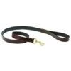 Weatherbeeta Dog Lead Leather Brown M